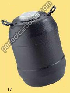 50 Ltrs Round Wide Mouth Barrels, Color : Grey
