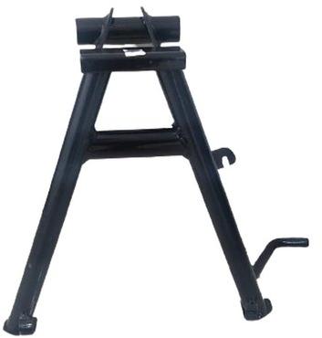 Stainless Steel Two Wheeler Center Stand, Color : Black