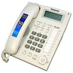 Plastic Caller ID Telephone, Color : White