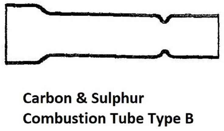 CARBON & SULPHUR COMBUSTION TUBE TYPE B