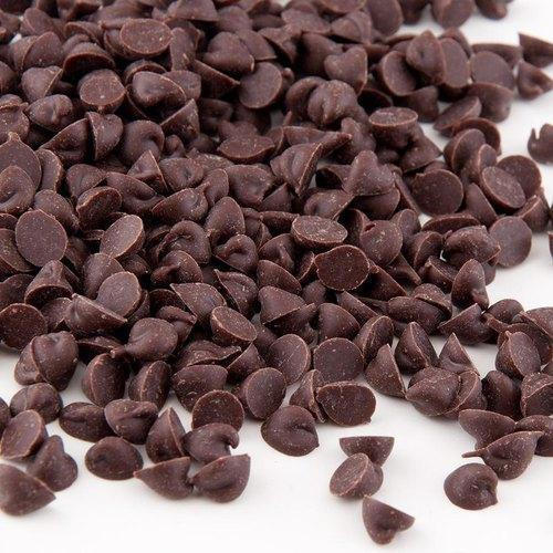Teenage Dark Chocolate Chips, Color : Brown