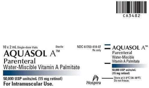 Aquasol Vitamin A, Form : Capsule