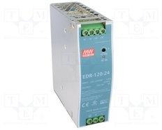 EDR-120-24 Switched Mode Power Supply, Color : Grey