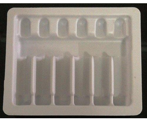 Plastic Ampoule Hips Tray 6 x 2 ml