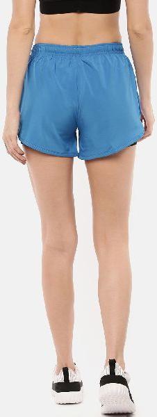 Plain Polyester Sports Shorts For Women, Size : XL, XXL