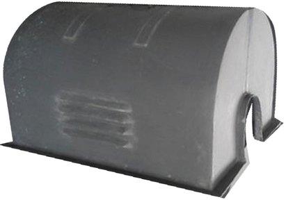 FRP Electric Motor Cover, Color : Black