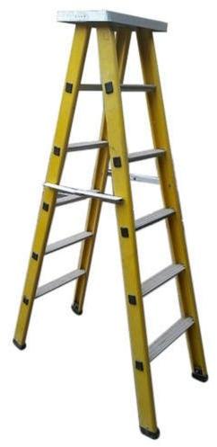 Color Coated FRP Ladder, Color : Yellow