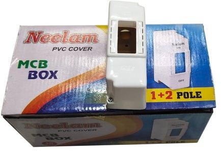 Neelam PVC MCB Box, Color : White
