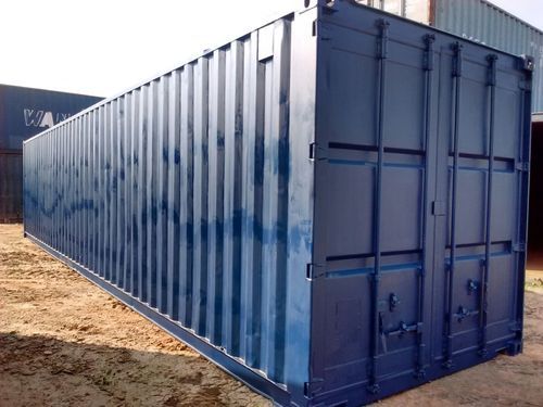 Stainless Steel Ocean Cargo Containers, Color : Blue