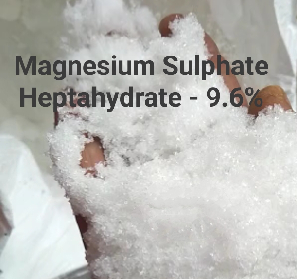 Magnesium sulphate heptahydrate, Classification : ISI