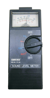 Analoge Sound Level Meter, Feature : • One-handed simple