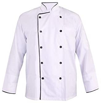 Plain Cotton Chef Coat, Size : S, M, XL, XXL