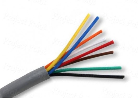 8 Core Flexible PVC Insulated Round Cable