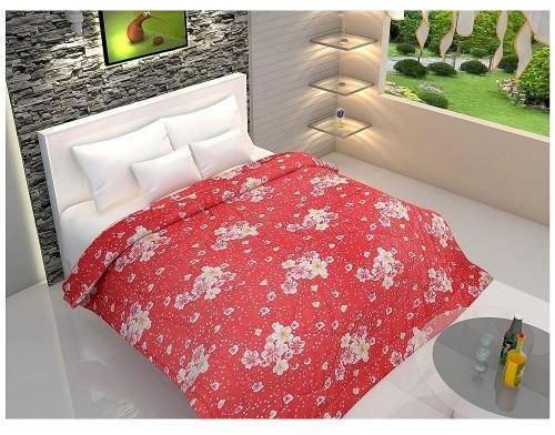 Shubham Decor Printed Cotton Quilt, Size : 60*92 Inch