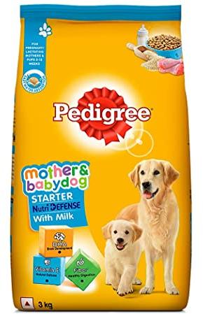 Pedigree Mother and Baby Dog Food, Packaging Type : Can (Tinned), Jute Bag, Loose, Plastic Sack Bag