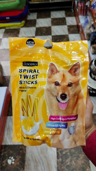 Spiral Twist Sticks Dog Food