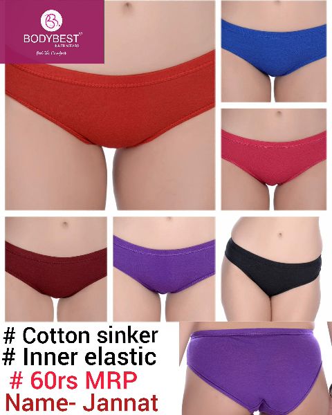 Women Cotton Tummy Tucker Hipster Panty Set, Plain at best price in New  Delhi