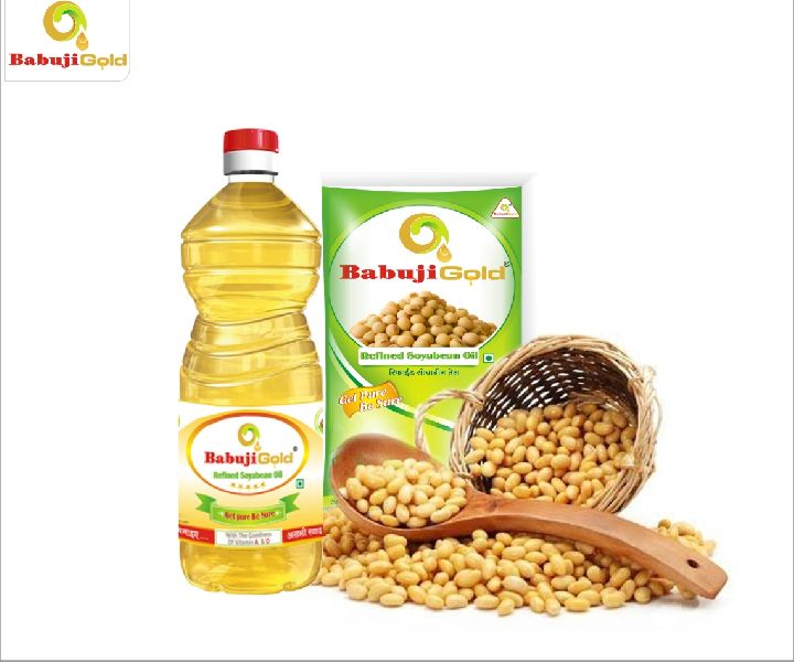 2 Liter Babuji Gold Soybean Oil, for Cooking, Purity : 99.99%