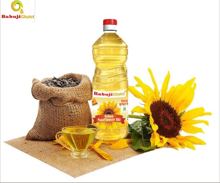 5 Liter Babuji Sunflower Oil, for Human Consumption, Certification : FSSAI Certified