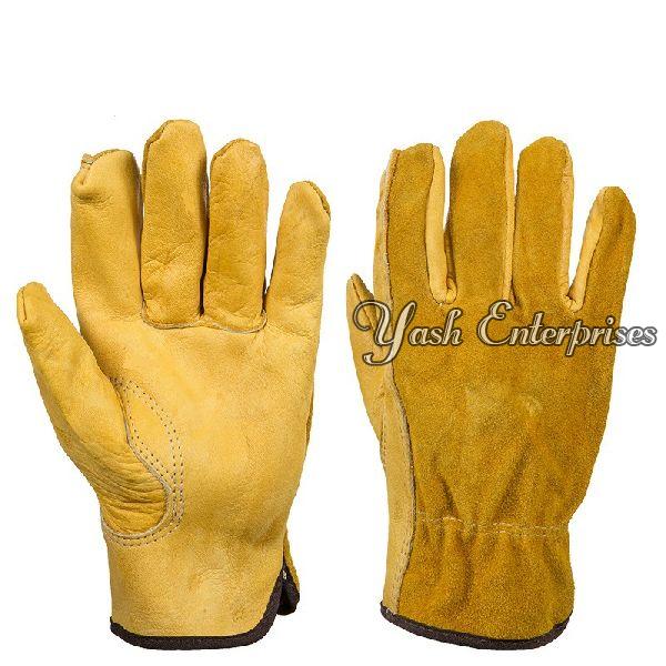 Safety Hand Gloves, for Construction Work, Industry, Size : M