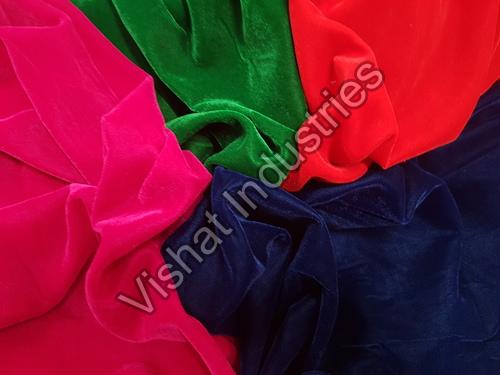 Plain Dye Micro 9000 Velvet Fabric, For Curtain, Garments: Dress, Sarees,  Pillow Cover, Embroidery Work at Rs 130 / Meter in Surat