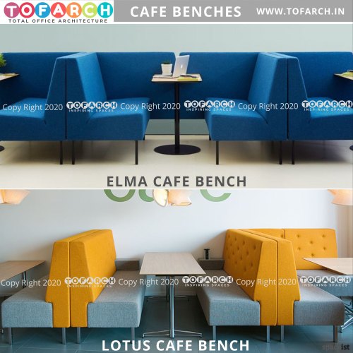 CAFE BENCHES, Color : BLUE