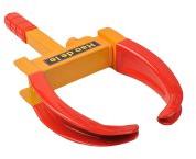 WHEEL CLAMP LOCK, Color : Red+Yellow