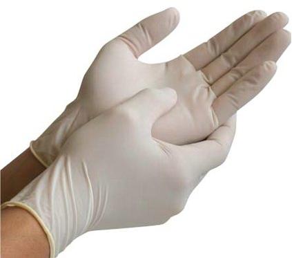 Latex Gloves, for Clinical, Hospital, Length : 20-25 Inches