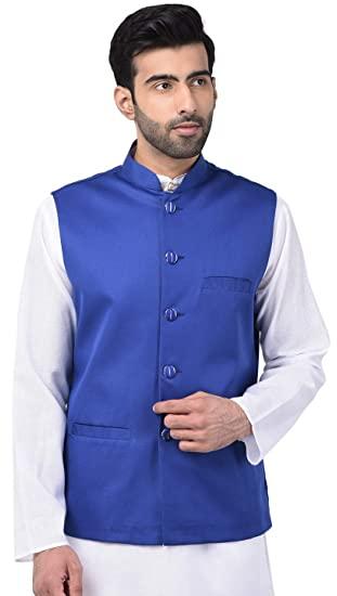 Plain Mens Nehru Jacket, Size : XL, XXL