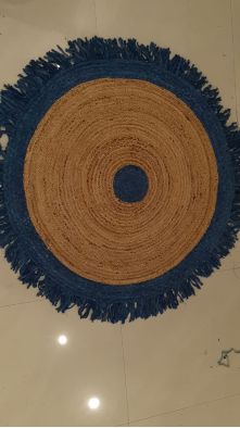 R12 Jute Rugs, for Bathroom, Home, Hotel, Office, Restaurant, Size : 3*3 feet, 4*4 feet, 5*5 feet