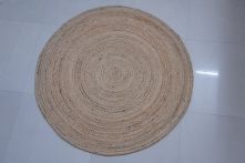 R3 Jute Rugs, for Bathroom, Home, Hotel, Office, Restaurant, Size : 3*3 feet, 4*4 feet, 5*5 feet