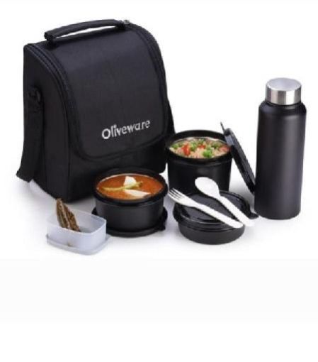 Lunch Box and Flask Set