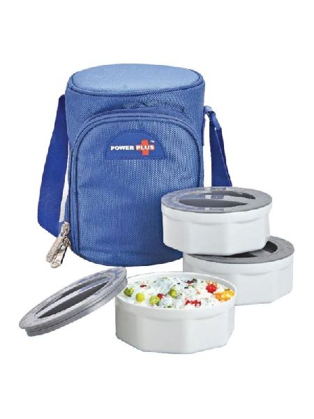 Plastic Lunch Box With Bag, for Food Packaging, Feature : Light Weight