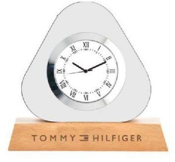 Battery Wooden Table Clock, Display Type : Analog