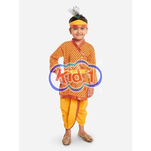 Kid 1 Rayon Boys Krishna Dress at Rs 1,099 / Set in Mumbai One Life