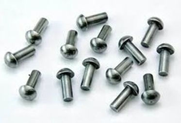 Polished Metal Round Head Rivet, for Fittngs Use, Industrial Use, Internal Locking, Certification : ISI Certified