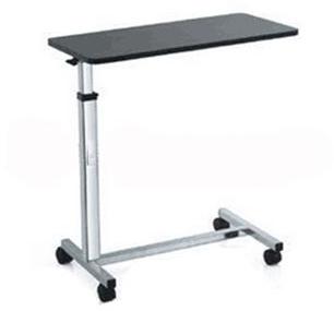 Plain Steel BT005 Hospital Overbed Table, Feature : Shiny, Stylish Look, Waterproof