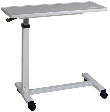 Plain Steel BT007 Hospital Overbed Table, Feature : Fine Finished, Shiny, Stylish Look