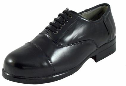 Black Leather Shoes, Gender : Male