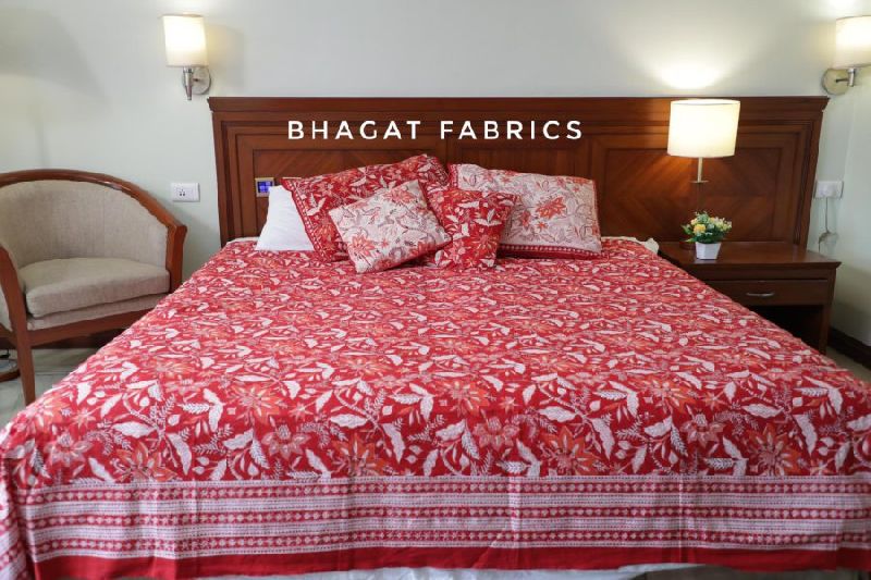 Ratna Ruby Bedsheet Set at Rs 1,400 / Set in Jaipur Bhagat Fabrics
