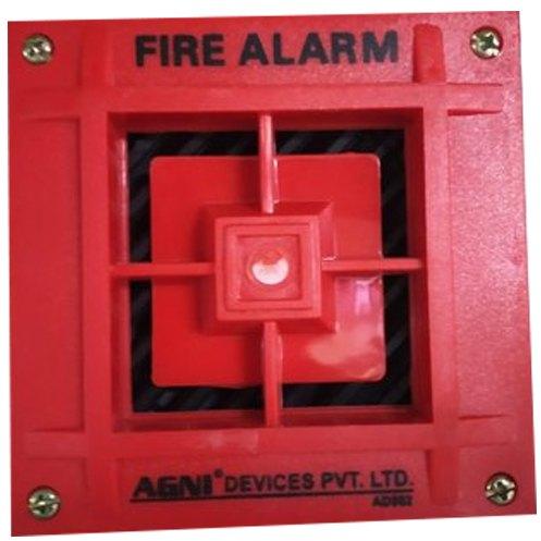 PVC Fire Alarm, Color : Red