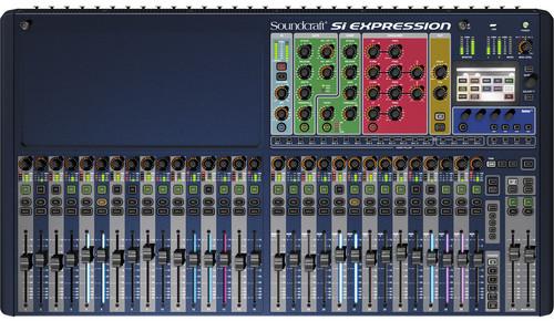 soundcraft si expression 3 digital mixer console