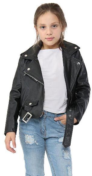 Girls Leather Jacket, Size : M, XL, XXL