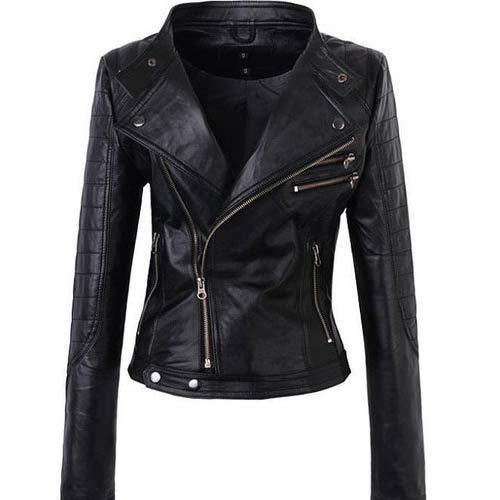 Women's Leather Jacket (Resin Nappa) – TLB - The Leather Boutique-mncb.edu.vn