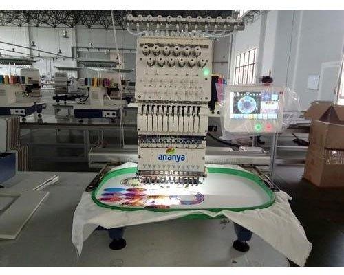 Ananya Automatic Single Head Embroidery Machine