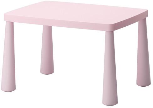 Plastic Kids Table, Color : Pink