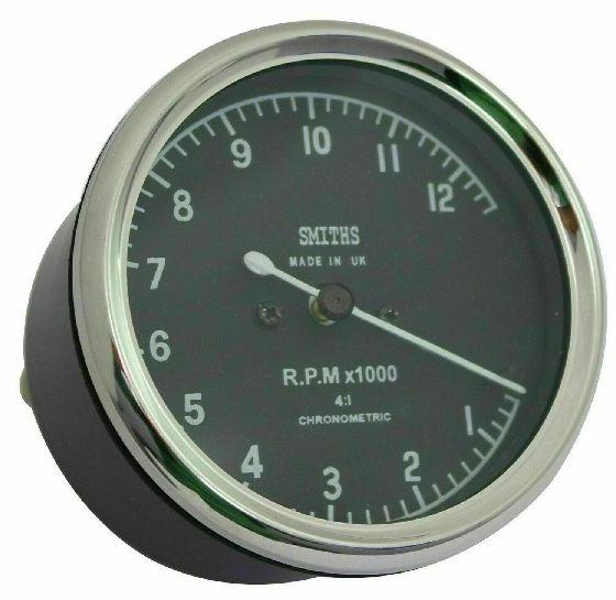 Tachometer Smiths 0-12 RPM x 1000 Fits For BSA Vincent Ariel Black Replica