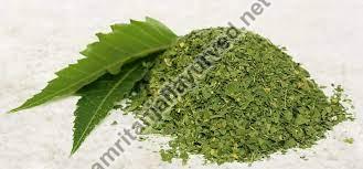 Organic Neem Powder, for Cosmetic Products, Color : Green