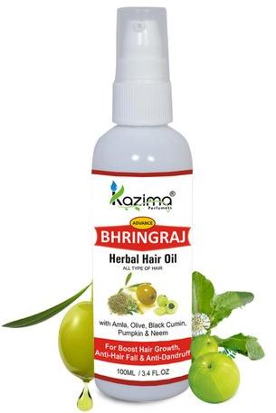 Kazima Perfumers Bhringraj Herbal Hair Oil, Purity : 100 %