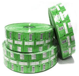 Plastic Custom Printed Shrink Film, Color : Green